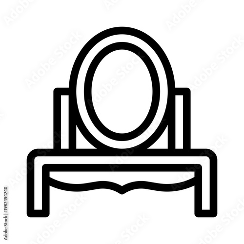 vanity line icon
