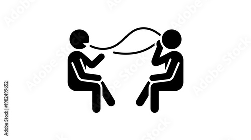 Communication Concept Talking and Listening