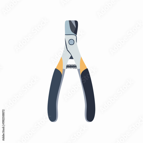 Illustration of yellow and black handled bolt cutters