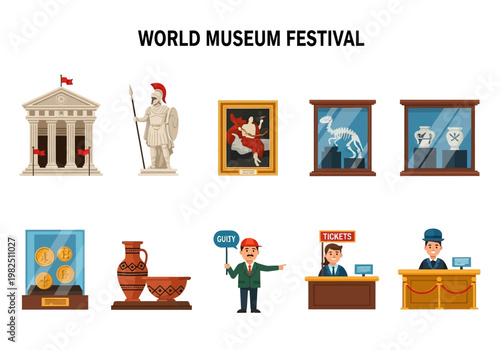 World Museum Festival Celebrating Culture with Exhibits, Art, and Artifacts