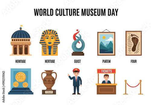 International Museum Day celebration honoring global heritage, art, and cultural artifacts at educational institutions worldwide