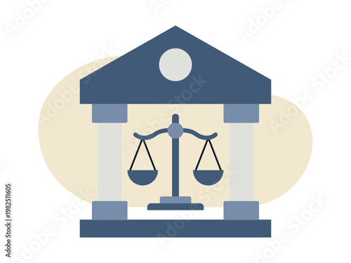 Governance icon. Politics icon. Flat vector icon concept.