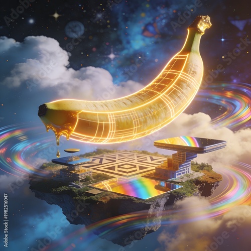 spaceship in space