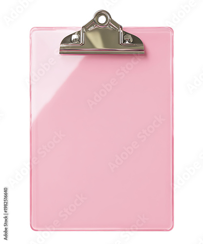 Stylish Pink Clipboard for Organized Planning Sessions