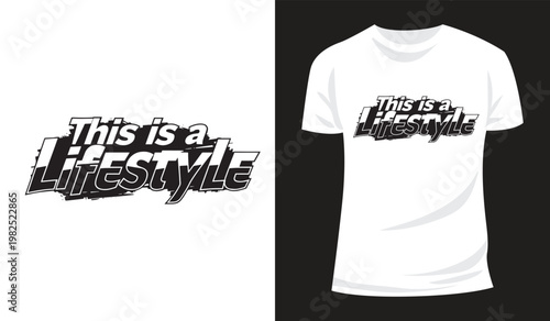 This Is A Lifestyle Workout Shirt Design