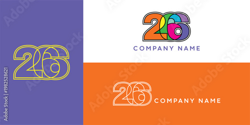 The number 266 logo is perfect for celebrations