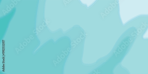 Abstract Teal and Blue Watercolor Wash Background.