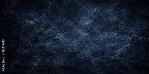 An abstract dark blue space background features swirling cosmic smoke and ethereal clouds illuminated by distant starlight and subtle lightning textures to create a dramatic night sky design