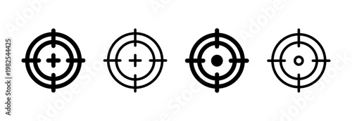 Target icon vector illustration. goal icon vector. target marketing sign and symbol
