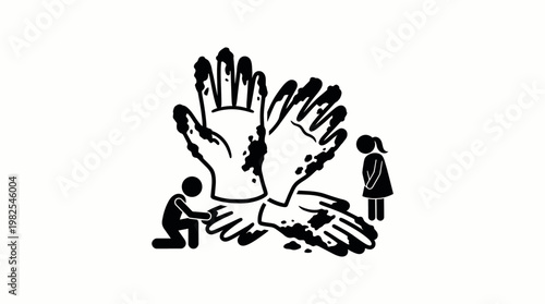 Dirty Hands and Stick Figure People