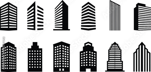 Minimalist Line Art Illustration of a Human Skeleton Skull Facing Forward in Vector Format