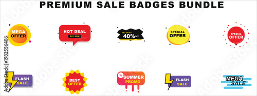 Premium sale badges bundle