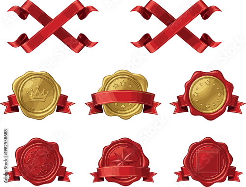 Abstract interface elements with partial UI shapes and blurred overlay background for technology design and modern digital composition