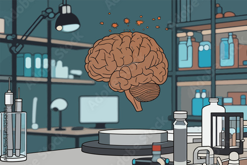 Brain in a Laboratory Setting