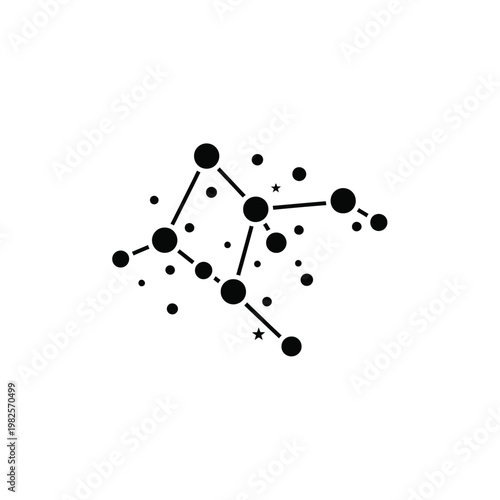 Orion Constellation Star Pattern.