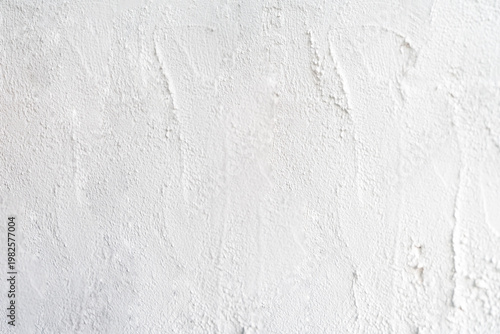 White Plaster Wall Texture Background