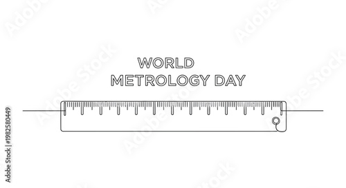 Ruler for measurement and calculation 1.