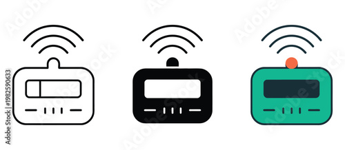 Instant refund icon illustration for quick returns, payments, and customer service processes with stroke, filled, and colored icon set, modern vector design