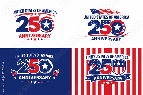 United states 250th anniversary commemorative designs celebrating a quarter millennium