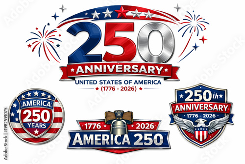 America 250th anniversary celebration commemorating 250 years of us history