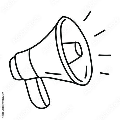 Megaphone Announcement Icon