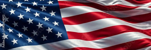 Beautifully textured representation of a national flag, with its iconic stars and stripes, symbolizing unity, freedom, and patriotic spirit