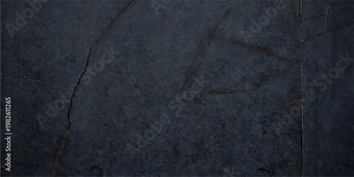 Billede på lærred A dark old wood texture displays a rough grey surface pattern, blending weathere