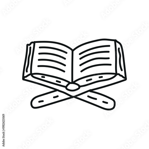 Quran Book Illustration