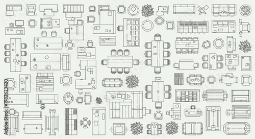 Collection of Architectural Floor Plans and Building Designs.