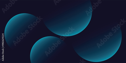 Blue background. Abstract circle gradient backdrop of rich and luxurious colors. Useful for backgrounds, presentations, mailer, templates etc