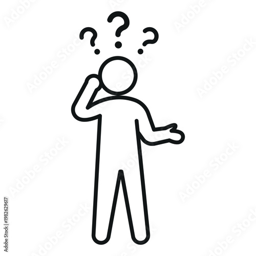 Confused Person Icon