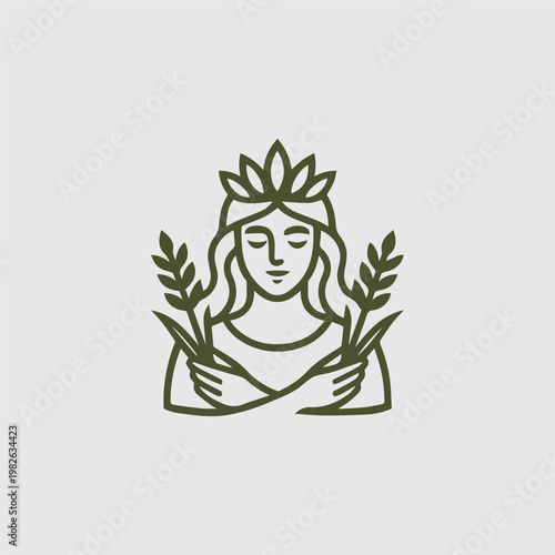 Harvest Goddess Logo