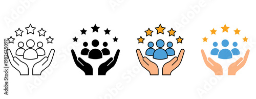 customer care. customer care and retention satisfaction with five star rating support