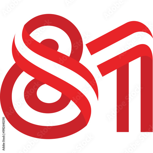 Minimalist Design 81 Years of Indonesian Independence