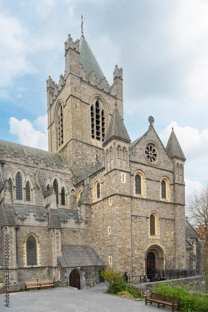 Fototapeta premium Christ Church Cathedral in Dublin, Ireland