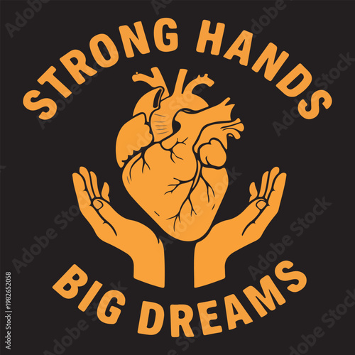 Strong Hands Big Dreams Logo