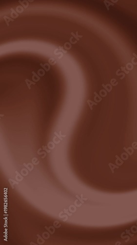 A soft abstract background for promos, motion videos, or concept videos. Can also be used to promote food and beverage products on social media. 4K portrait video of a chocolate milk swirl texture.