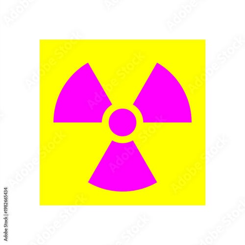  radiation warning vector design