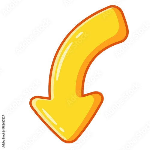 Drawn arrow element design for business, education and personal project. Different arrow element design.