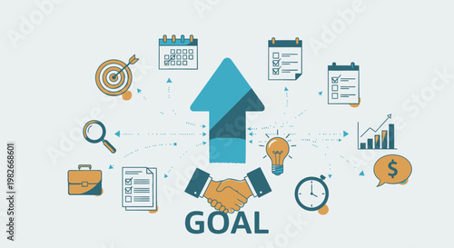 Business partnership shaking hands agreement.