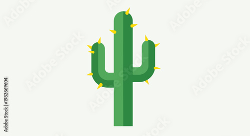 Green Cactus Plant.