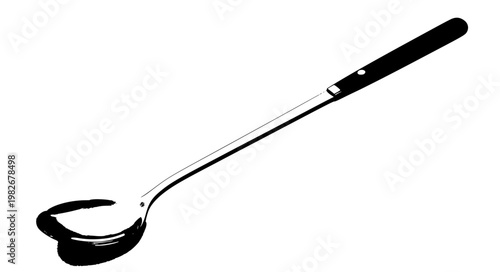 Matcha green tea set flat vector illustration tools powder EPS10 isolated on white