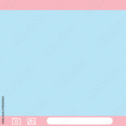 チャットアプリ風のかわいい背景画像