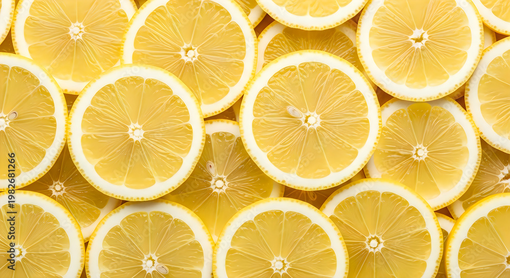 Obraz premium Bright citrus slices a vibrant arrangement of freshly cut oranges