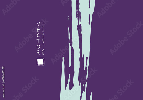 Abstract trendy universal artistic banner template . Design for cover, invitation, banner, placard, brochure, poster, card, flyer and other Vector illustration