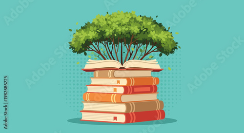 The growth of wisdom through nature and literature concept