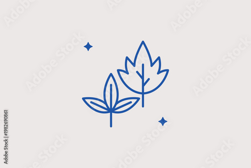 Assorted autumn leaves scattered together in a decorative Vector Illustration. Captures the essence of forest foliage and seasonal nature walks.