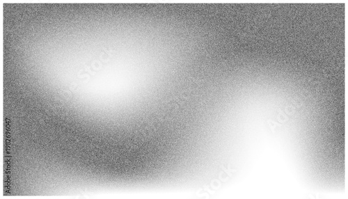 Black and white abstract wave background for design. Light waves, wavy lines, gradient, ombre, sound, coarse grain, overlay effect soft gradient vector background.