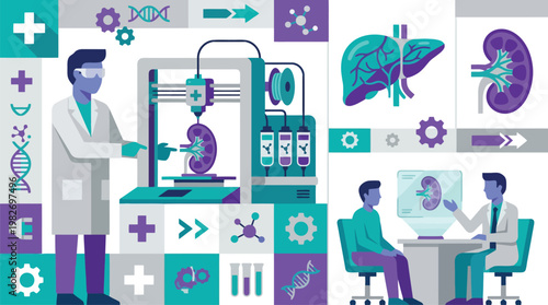 Medical device technology in clinical hospital.