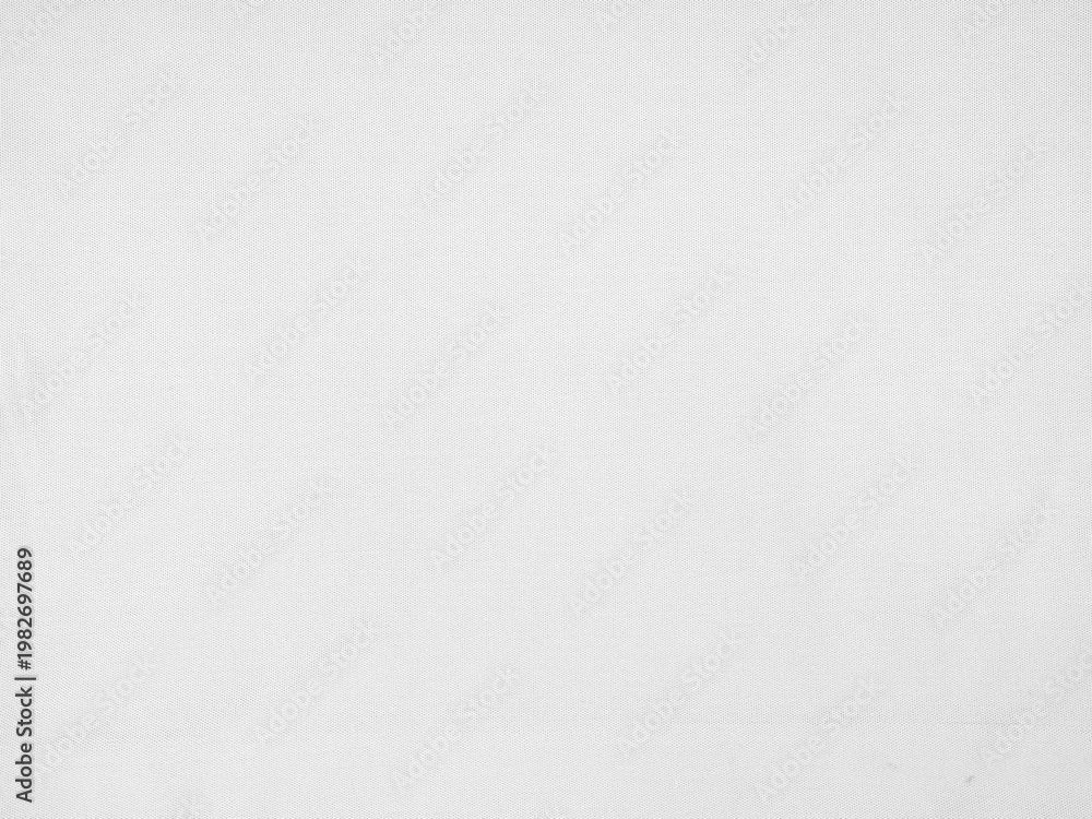 Fototapeta premium Light gray canvas or fabric texture background with subtle vertical weave pattern and soft gradient, minimalist neutral backdrop for design, mockups, and presentations.